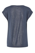 PCALICE SS GLITTER TEE JRS NOOS BC - ΜΠΛΕ