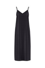 PCJESSA SINGLET ANKLE DRESS NOOS WVN - ΜΑΥΡΟ
