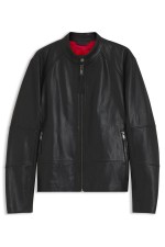 Likos Leather jacket - ΜΑΥΡΟ