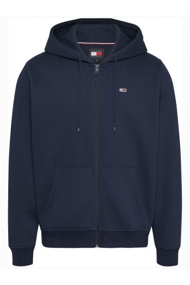 TJM REG S FLAG ZIP THRU - ΜΠΛΕ