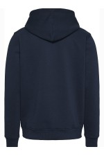 TJM REG LINEAR LOGO HOODIE EXT - ΜΠΛΕ