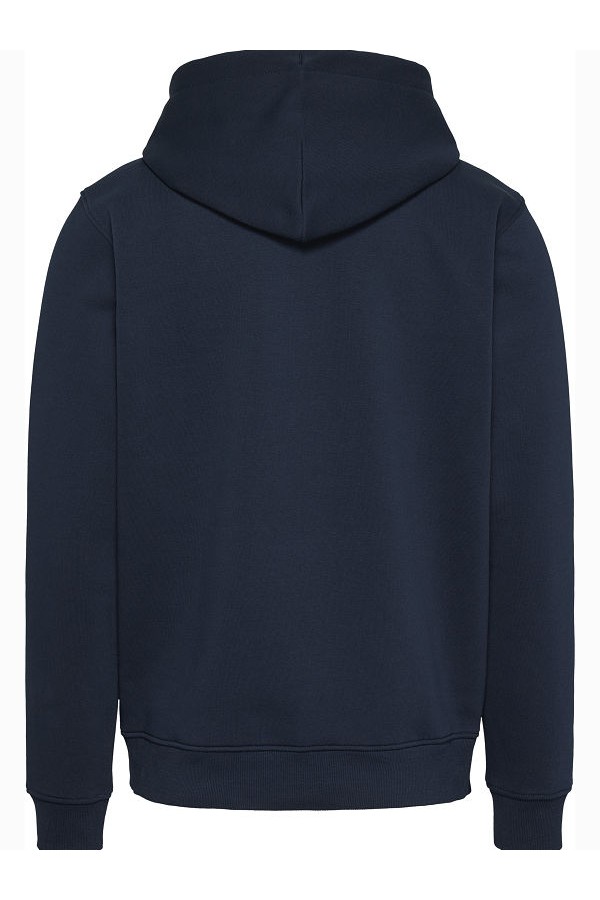 TJM REG LINEAR LOGO HOODIE EXT - ΜΠΛΕ