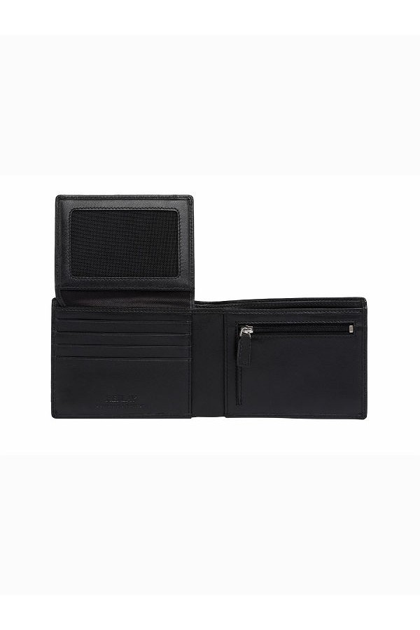 REPLAY WALLET MENS - ΜΑΥΡΟ