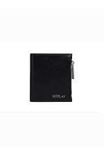 REPLAY WALLET MENS - ΜΑΥΡΟ