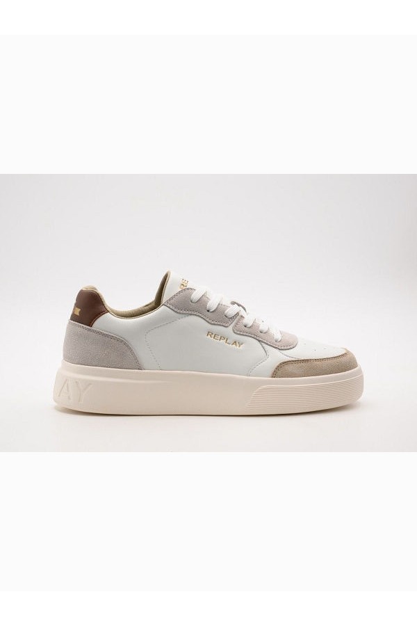 REPLAY SHOES - ΛΕΥΚΟ