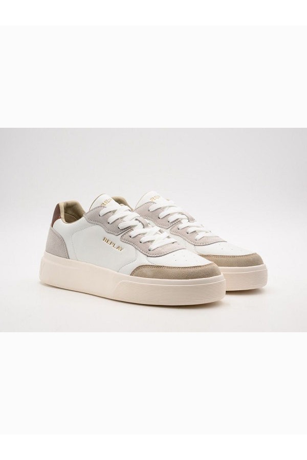 REPLAY SHOES - ΛΕΥΚΟ