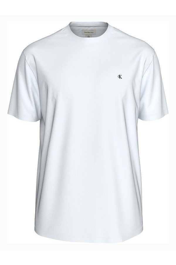 SS CLASSIC MONOGRAM TEE - ΛΕΥΚΟ