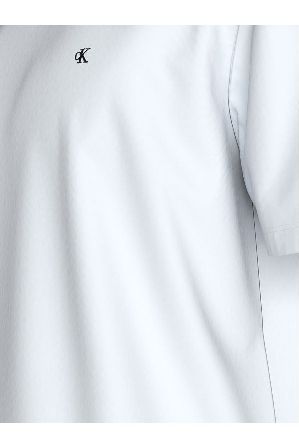 SS CLASSIC MONOGRAM TEE - ΛΕΥΚΟ