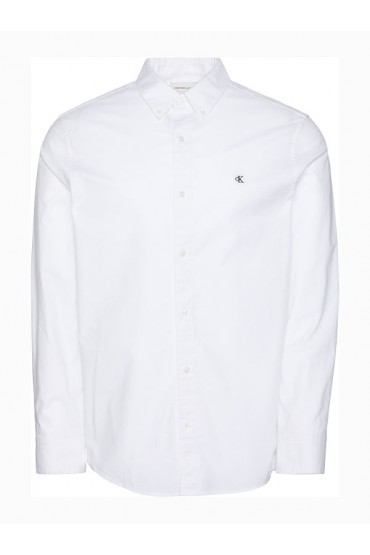 LS SOLID OXFORD CLASSIC SHIRT - ΛΕΥΚΟ