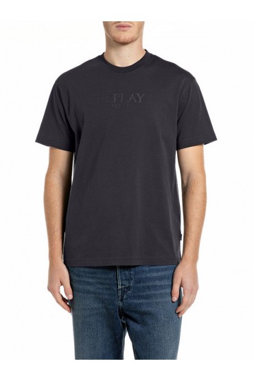 REPLAY T-SHIRT MENS - ΜΠΛΕ