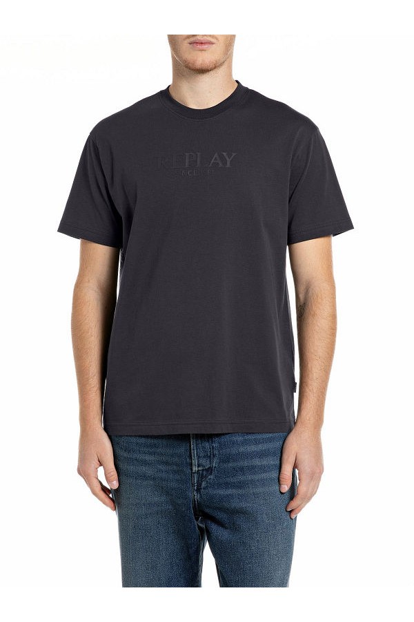 REPLAY T-SHIRT MENS - ΜΠΛΕ