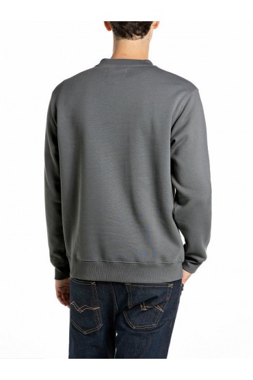 SWEATSHIRT MENS - ΓΚΡΙ