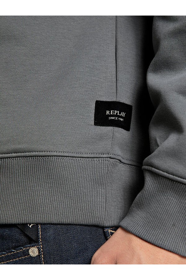 SWEATSHIRT MENS - ΓΚΡΙ