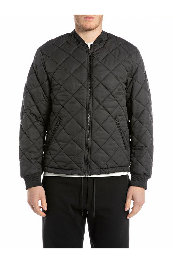 REPLAY JACKET - ΜΑΥΡΟ