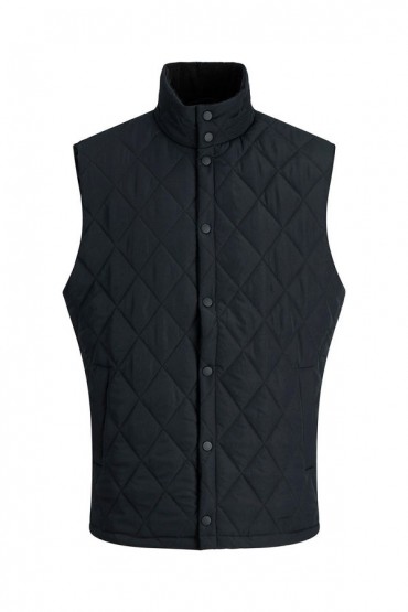 JJERECYCLE BODYWARMER NOOS - ΜΑΥΡΟ