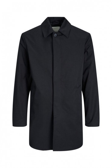 JPRCCCITY MAC COAT - ΜΑΥΡΟ