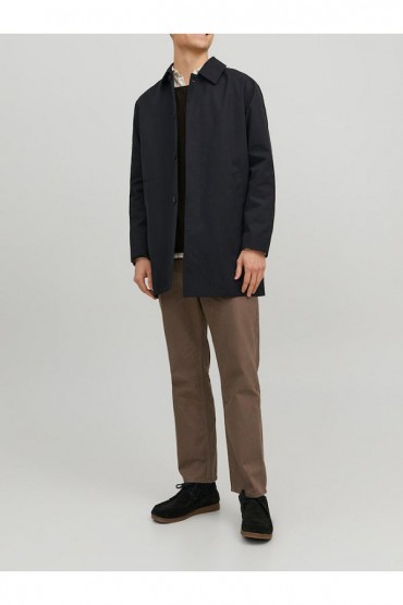 JPRCCCITY MAC COAT - ΜΑΥΡΟ