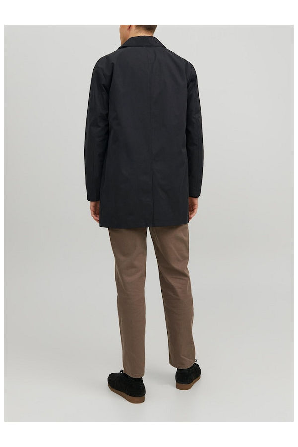 JPRCCCITY MAC COAT - ΜΑΥΡΟ