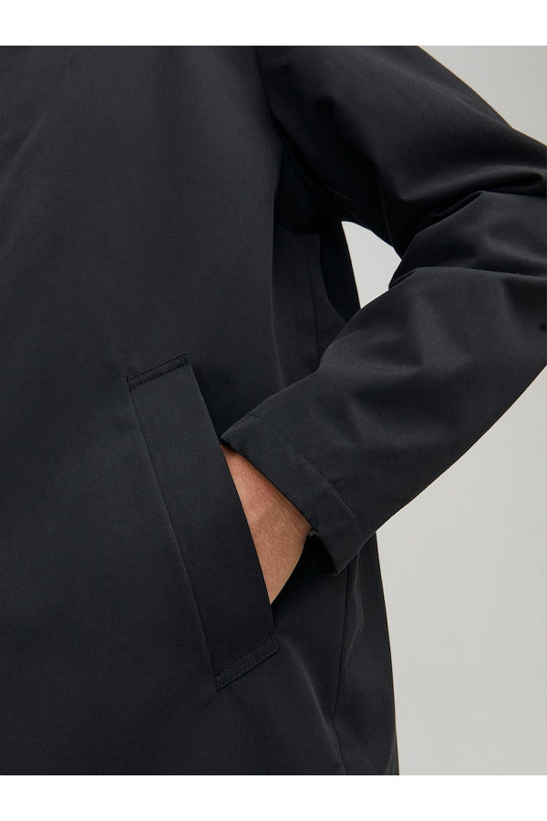 JPRCCCITY MAC COAT - ΜΑΥΡΟ