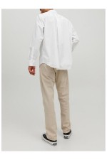 JORBILL OVERSIZED SHIRT LS CBO - ΛΕΥΚΟ
