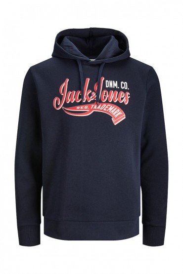 JJELOGO SWEAT HOOD 2 COL 23/24 NOOS - ΜΠΛΕ