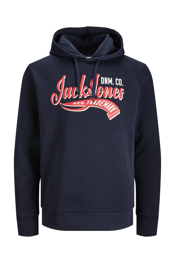 JJELOGO SWEAT HOOD 2 COL 23/24 NOOS - ΜΠΛΕ