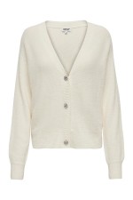 ONLELLA PIUMO LS CARDIGAN CC KNT - ΛΕΥΚΟ