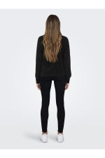 ONLELLA PIUMO LS CARDIGAN CC KNT - ΜΑΥΡΟ