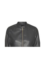 VMDIXIEMARIA SHORT COATED JACKET ENT - ΓΚΡΙ