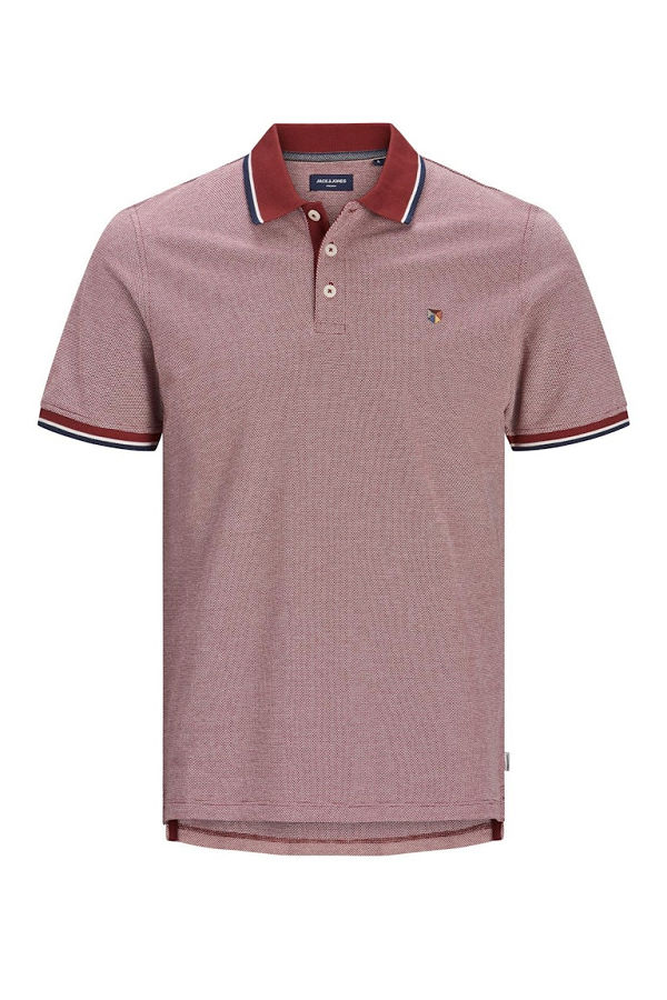 JPRBLUWIN POLO SS STS - ΚΟΚΚΙΝΟ