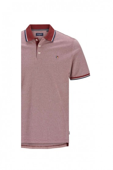 JPRBLUWIN POLO SS STS - ΚΟΚΚΙΝΟ