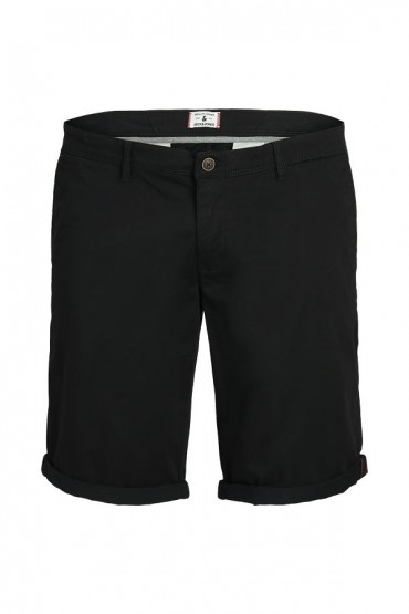 JPSTBOWIE JJSHORTS SOLID SA - ΜΑΥΡΟ