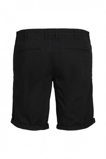 JPSTBOWIE JJSHORTS SOLID SA - ΜΑΥΡΟ