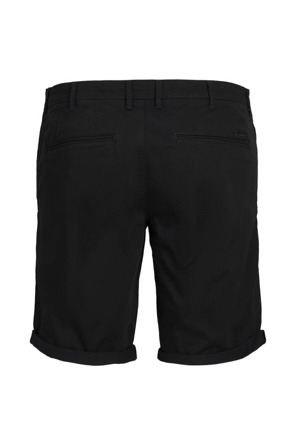JPSTBOWIE JJSHORTS SOLID SA - ΜΑΥΡΟ