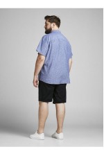 JPSTBOWIE JJSHORTS SOLID SA - ΜΑΥΡΟ
