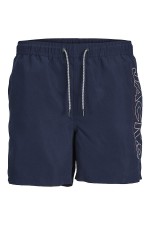 JPSTFIJI JJSWIM DOUBLE LOGO SN LY - ΜΠΛΕ
