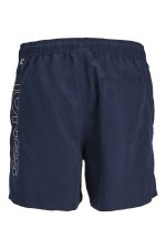 JPSTFIJI JJSWIM DOUBLE LOGO SN LY - ΜΠΛΕ