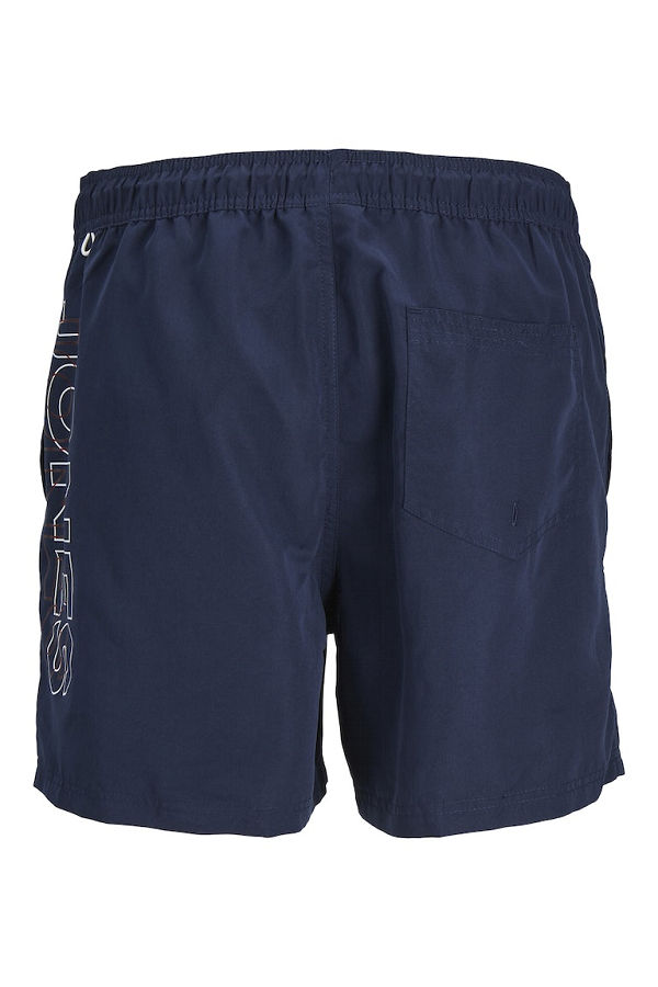 JPSTFIJI JJSWIM DOUBLE LOGO SN LY - ΜΠΛΕ