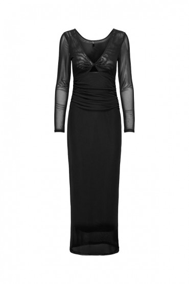 ONLPARIS L/S REVERSIBLE DRESS BOX JRS - ΜΑΥΡΟ