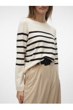 VMSABA PLAIN LS O-NECK PULLOVER GA NOOS - ΜΠΕΖ