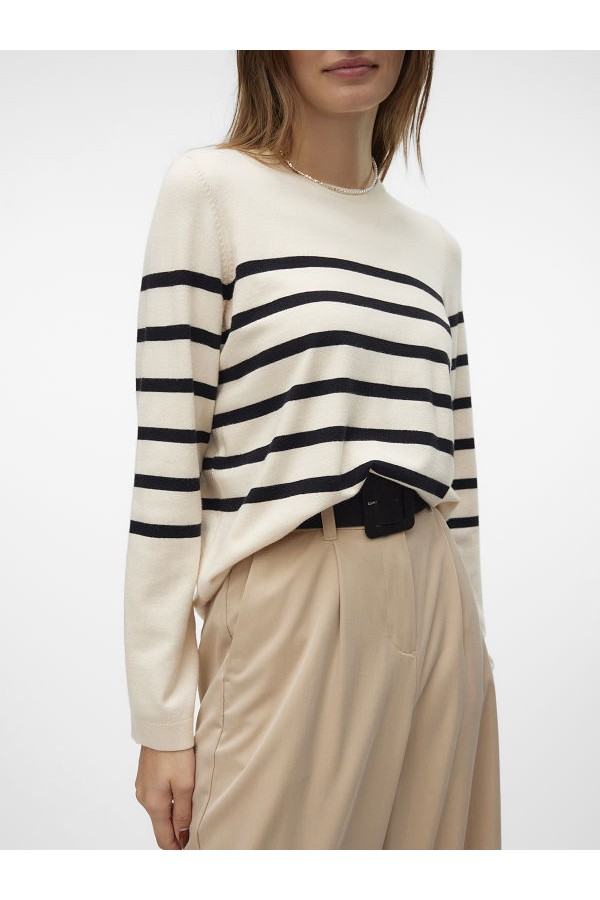 VMSABA PLAIN LS O-NECK PULLOVER GA NOOS - ΜΠΕΖ