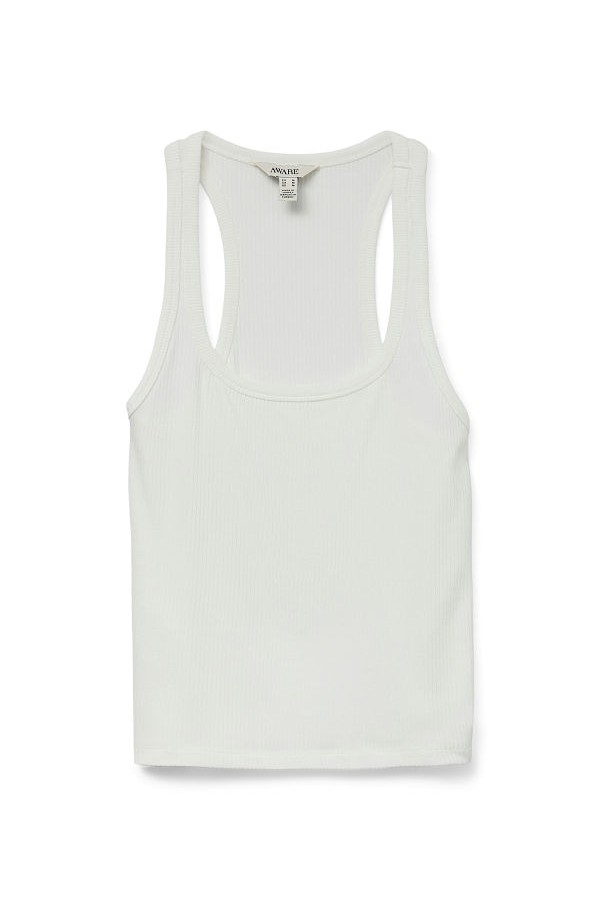 VMRAECHEL U-NECK TANK TOP VMA - ΛΕΥΚΟ