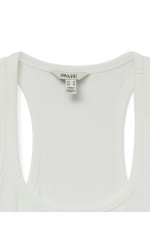 VMRAECHEL U-NECK TANK TOP VMA - ΛΕΥΚΟ