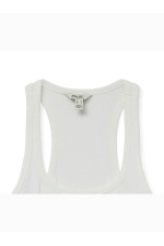 VMRAECHEL U-NECK TANK TOP VMA - ΛΕΥΚΟ
