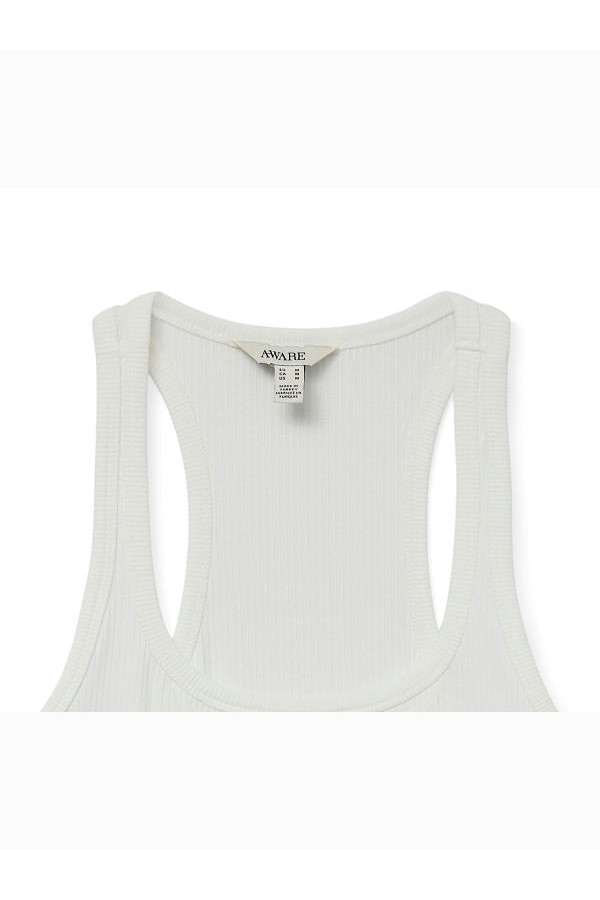 VMRAECHEL U-NECK TANK TOP VMA - ΛΕΥΚΟ