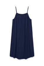 VMGRACE SHORT SINGLET DRESS WVN GA - ΜΠΛΕ