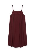 VMGRACE SHORT SINGLET DRESS WVN GA - ΜΠΟΡΝΤΩ