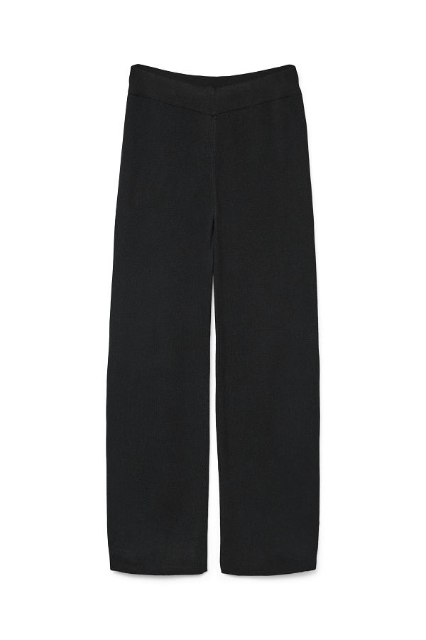 VMGOLD ART NW LOOSE PANT - ΜΑΥΡΟ