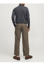 JJEBASIC KNIT ROLL NECK NOOS - ΓΚΡΙ