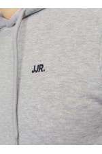 JREBREBEL LOGO SWEAT HOOD NOOS - ΓΚΡΙ